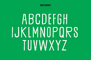 YOUNG GUN — A Wonky Headline Font, a Font by Millieangelo (Thumbnail 2 of 11)