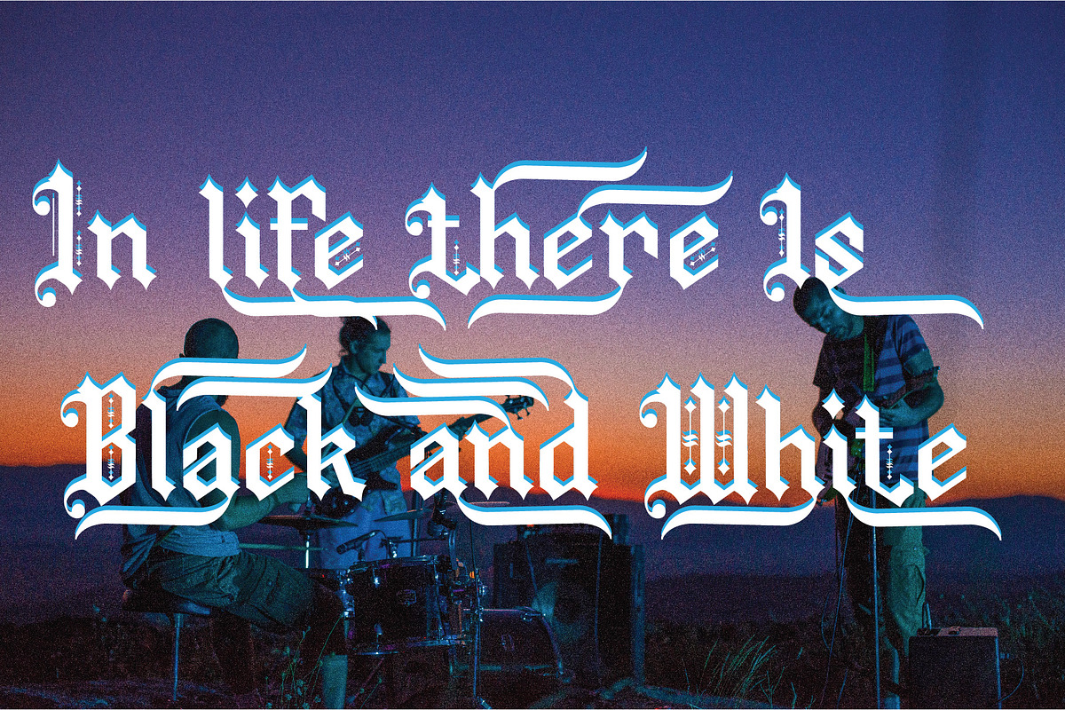 Metalicca, a Blackletter Font by WisnoetypeCo (Photo 5 of 7)