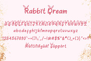 Rabbit Dream, a Handwritten Font by Yoga Letter (Thumbnail 5 of 5)