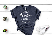 Bella Canvas T-Shirt Mockup Bundle, a Shirt Mockup by lock and page (Thumbnail 51 of 85)