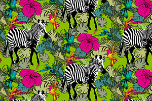 Pattern Of Zebra 02