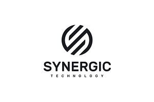 Synergic - Letter S Logo