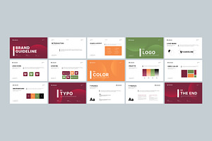 Brand manual template