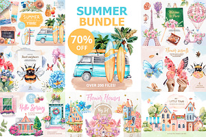 SUMMER BUNDLE. 70% Off!