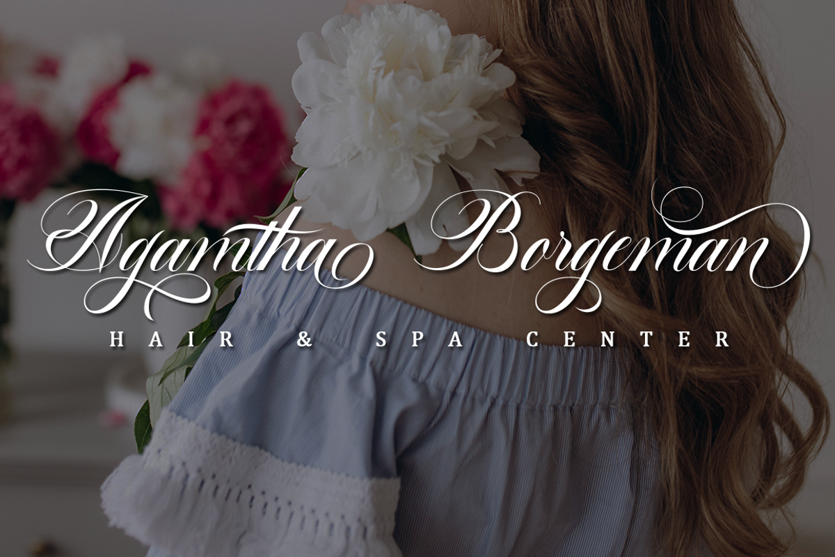 Bagilan, a Script Font by Queenopstudio (Photo 7 of 18)