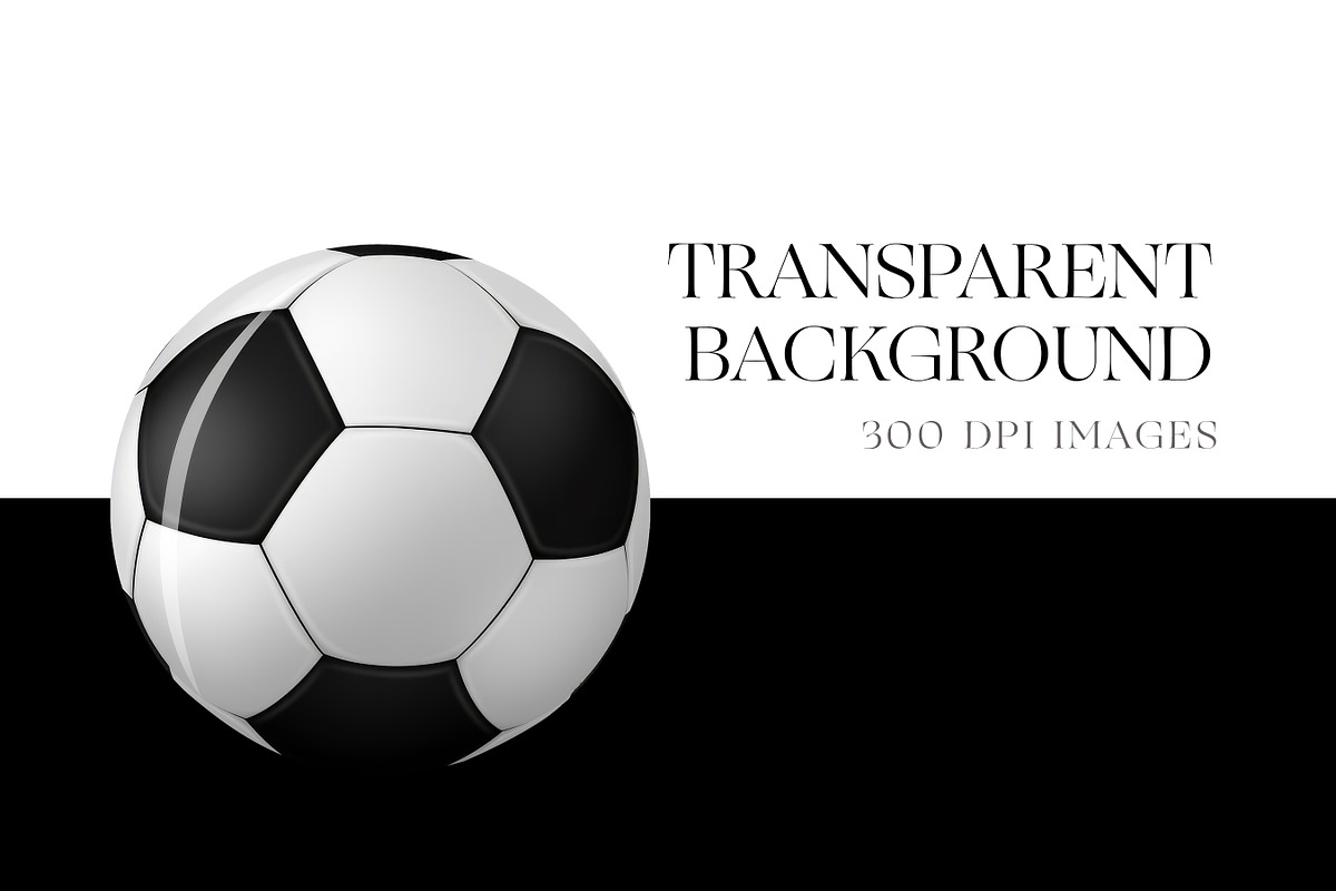 Soccer Ball Clipart, Football Ball, a Sport Illustration by BrushstrokeArtGB (Photo 7 of 9)