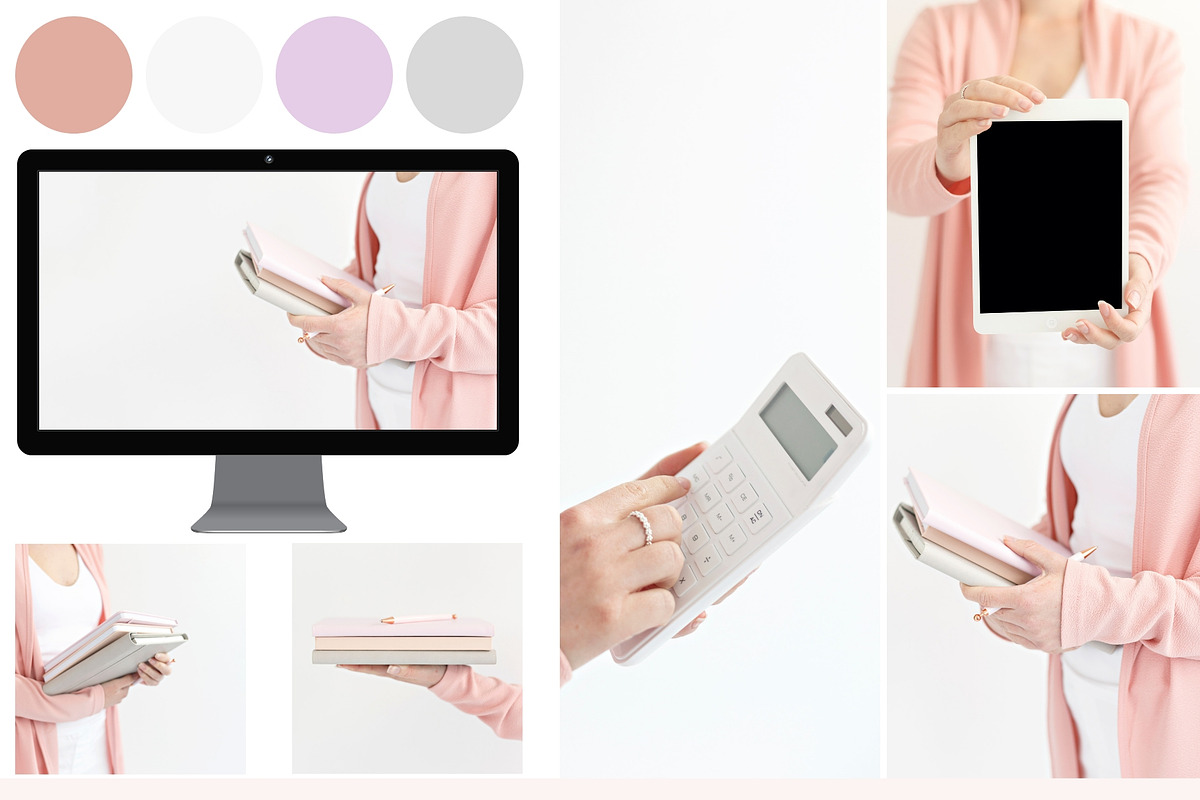Blush #LadyBoss Styled Photo Bundle, a Business Photo by Fempreneur Styled Stock (Photo 3 of 4)