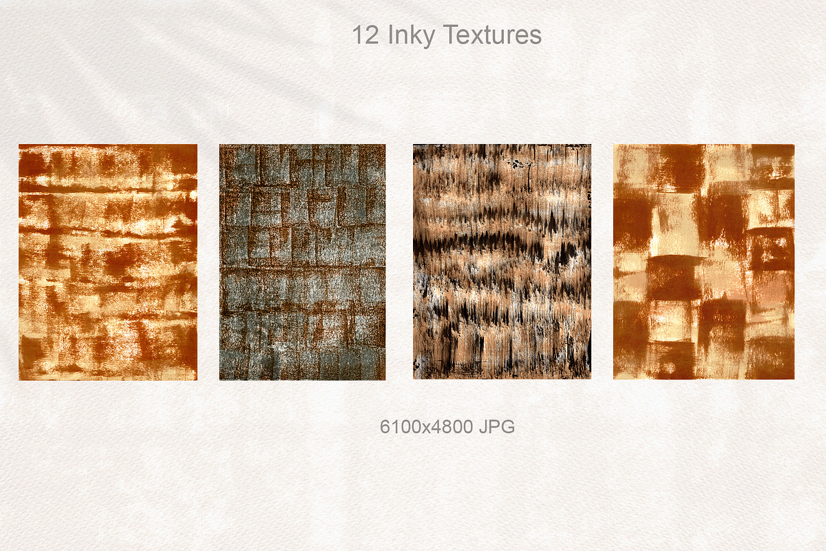 12 Inky Abstract Texture, a Texture Graphic by Sweet Fig (Photo 3 of 9)