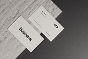 5 White Business Card Mockup Pack, a Print Template by S48 Mockups (Thumbnail 5 of 5)