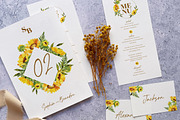 Rustic Sunflower Wedding Suite, an Invitation Template by BlueRobinDesignShop (Thumbnail 4 of 5)