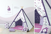 Unicorns & Flowers Collection, a Graphic by VioletOxide (Thumbnail 5 of 10)