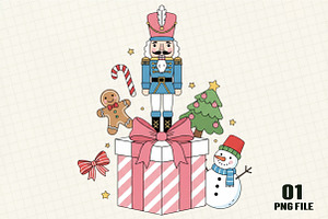 Christmas  Nutcracker PNG, an Illustration by DreamCafeArt