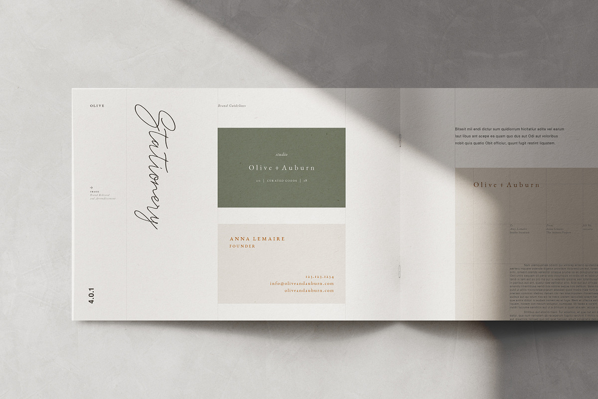 Auburn Brand Guidelines, a Brochure Template by Studio Standard (Photo 6 of 15)