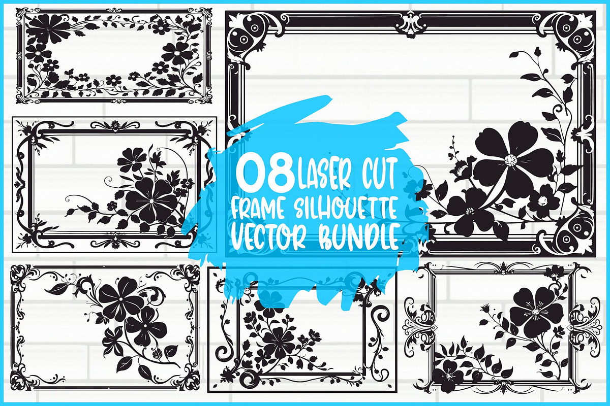 Decorative Frame Silhouette, an Illustration by musafir_fashion (Photo 1 of 9)