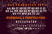 Haunted House is a Halloween font, a Serif Font by Brown Cupple (Thumbnail 6 of 7)
