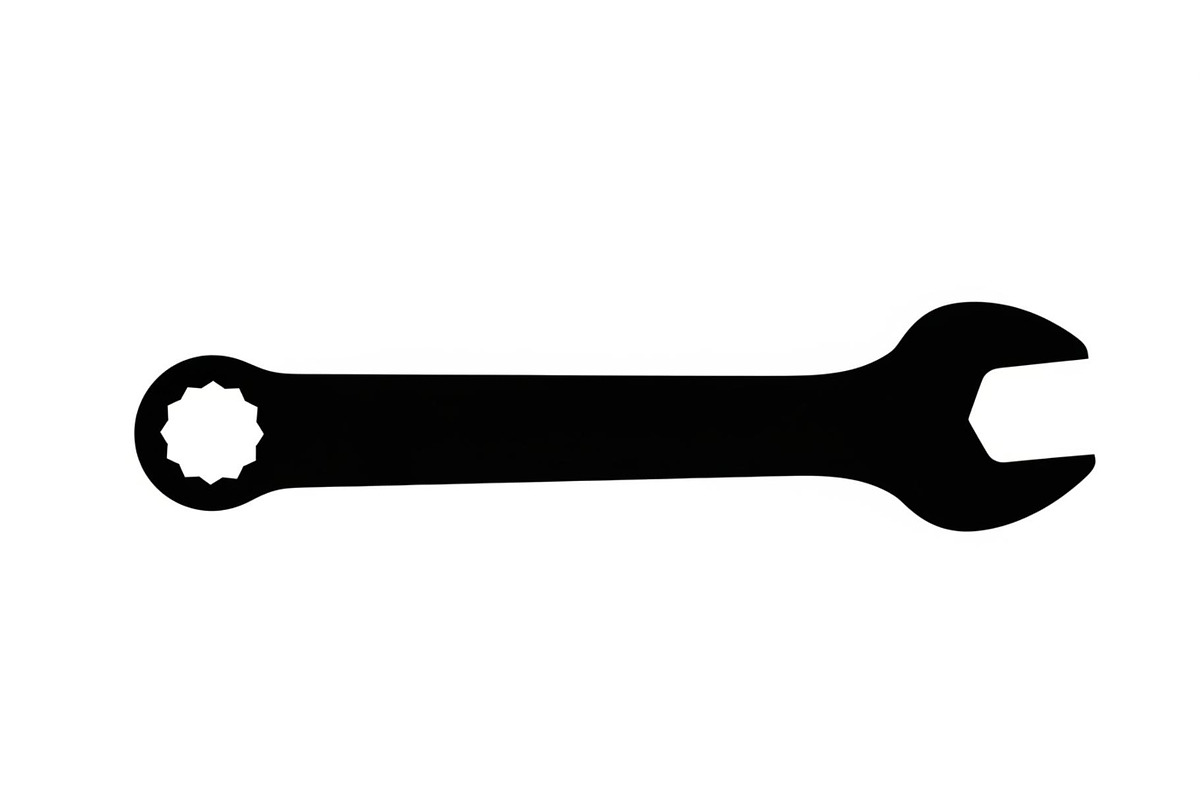 Wrench Tool Silhouette Vector Bundle, an Illustration by Amazin_art (Photo 2 of 48)