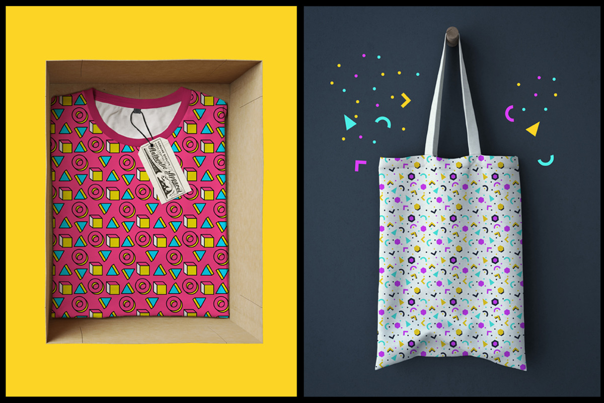 45 geometric patterns, a Pattern Graphic by ComelyPics Shop (Photo 2 of 11)