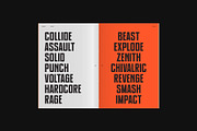 PRAK Breakstrike - Bold Condensed, a Sans Serif Font by Healltica.std (Thumbnail 12 of 17)