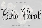 BohoFloral, a Handwritten Font by InermediaSTUDIO (Thumbnail 1 of 8)