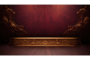 slide template podium background ai, a Business Photo by pikepicture