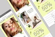 Tropical Fashion Email Template, an Email Template by Edit & Go Templates (Thumbnail 4 of 8)
