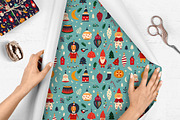 Merry Christmas collection, a Seasonal Illustration by MoleskoStudio (Thumbnail 13 of 22)