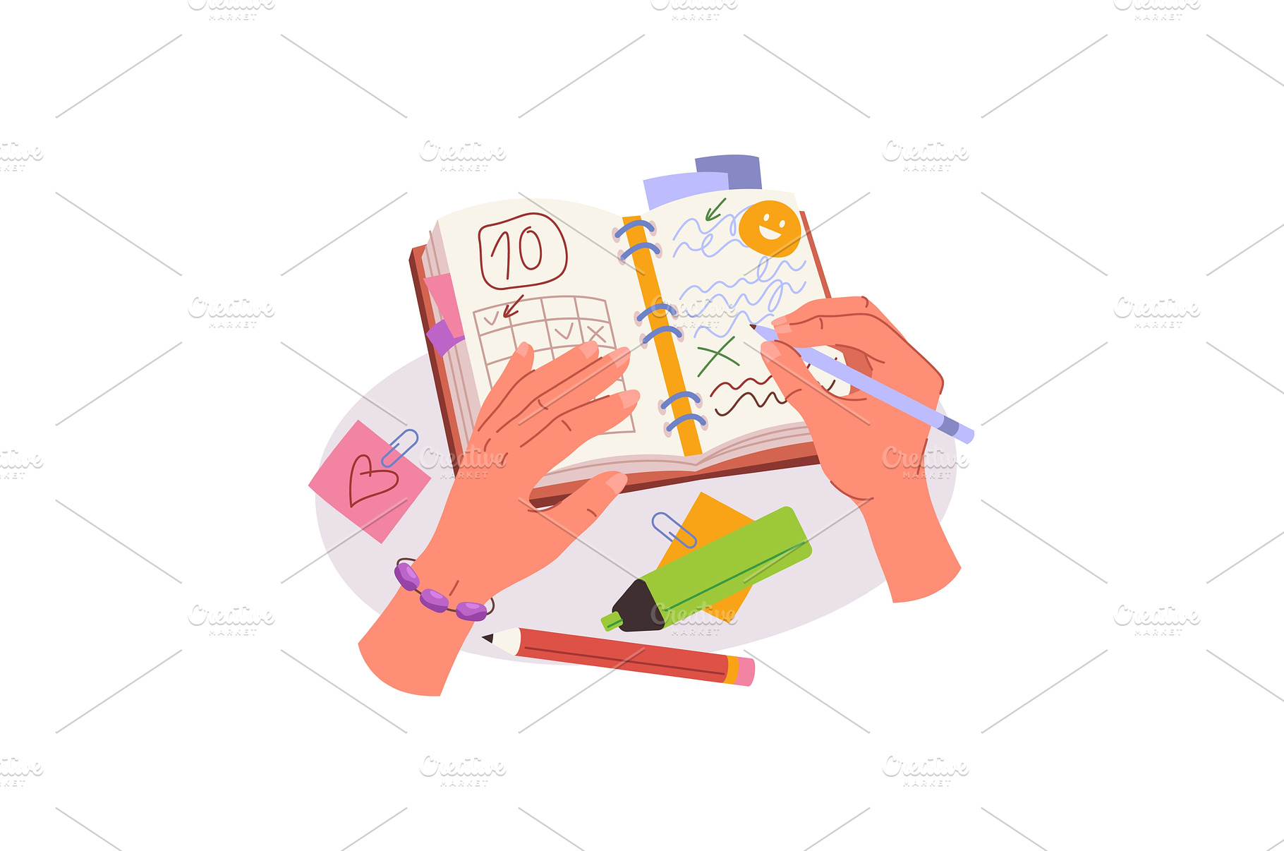 Human hands make notes on paper, a School & Education Photo by Elegant Solution
