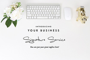 Styled Stock Desktop Mac Keyboard