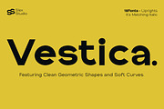 Vestica Neue, a Sans Serif Font by Slex Studio (Thumbnail 1 of 15)