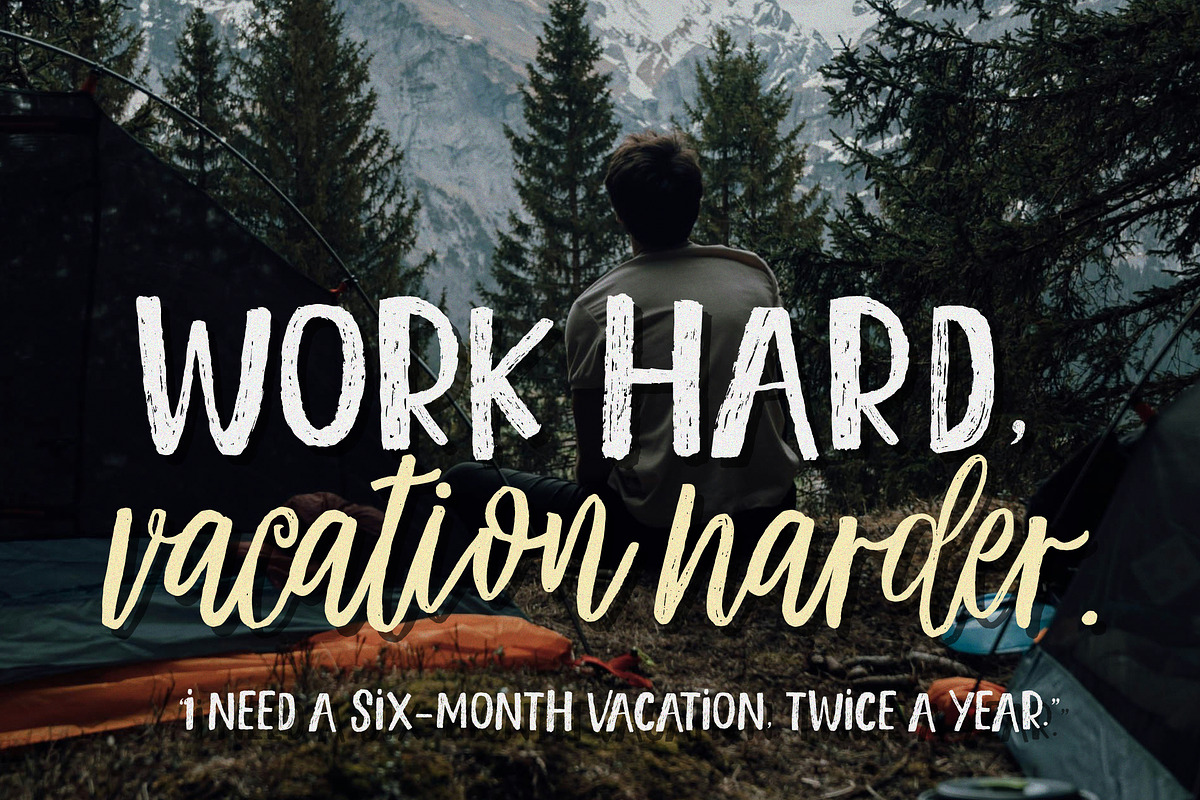 Flowtastic Expedition - Font Duo, a Handwritten Font by Youngtype.Std (Photo 7 of 10)