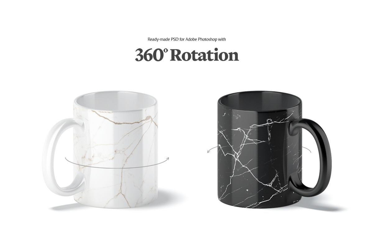 C-Handle Mug Animated Mockup 11oz, a Cups & Container Mockup by rebrandy (Photo 2 of 13)