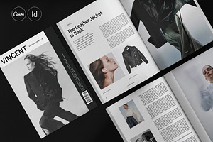 VINCENT / Magazine Brochure Template