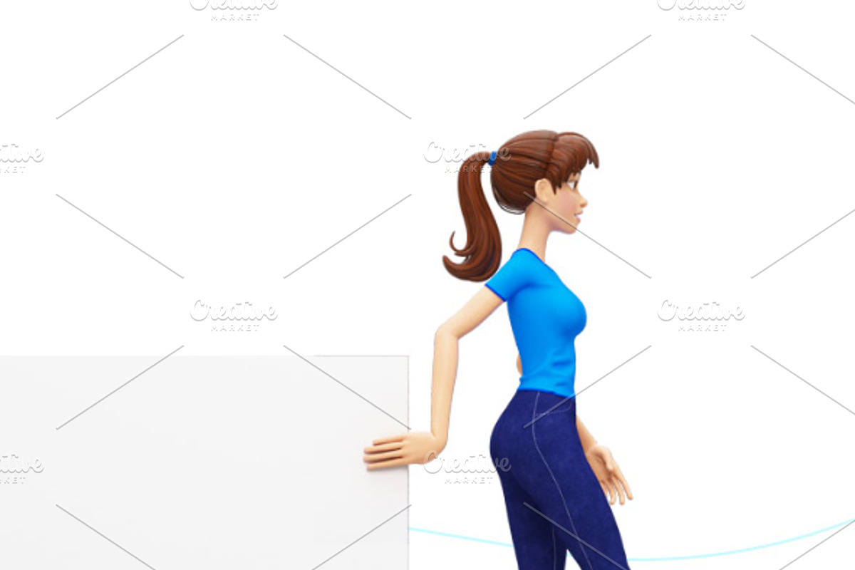 35 Jenny 3D Product Promo Mock-Ups, an iPad Mockup by Oleg Ribar (Photo 16 of 29)