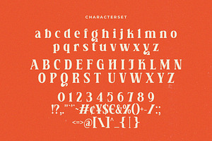 Chusten Bullgis - Vintage Serif Font