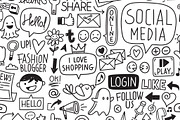 Social Media Illustration-Icon Pack, an Outline Icon by Pingebat (Thumbnail 5 of 7)