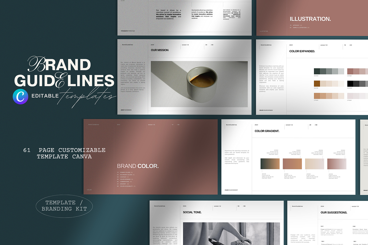 BrandKit - Brand Identity System, a Branding & Logo Template by Prapti Design (Photo 1 of 9)