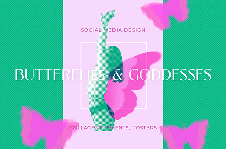 Butterflies  &  Goddesses, an Object Graphic by DigARTbyHavroshka
