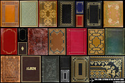 101 High-Res Antique Book Covers, a Texture Graphic by Paper Element (Thumbnail 13 of 13)