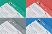 Diamond Resume/CV | 3 Piece Resume, a Resume Template by Pixel Strawberry (Thumbnail 2 of 4)