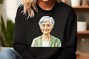 Ethnic Portrait PNG Set, an Illustration by DreamCafeArt (Thumbnail 5 of 7)