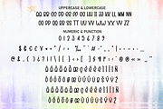Rainbow Watercolor | Script Font, a Script Font by Scratchones (Thumbnail 7 of 8)