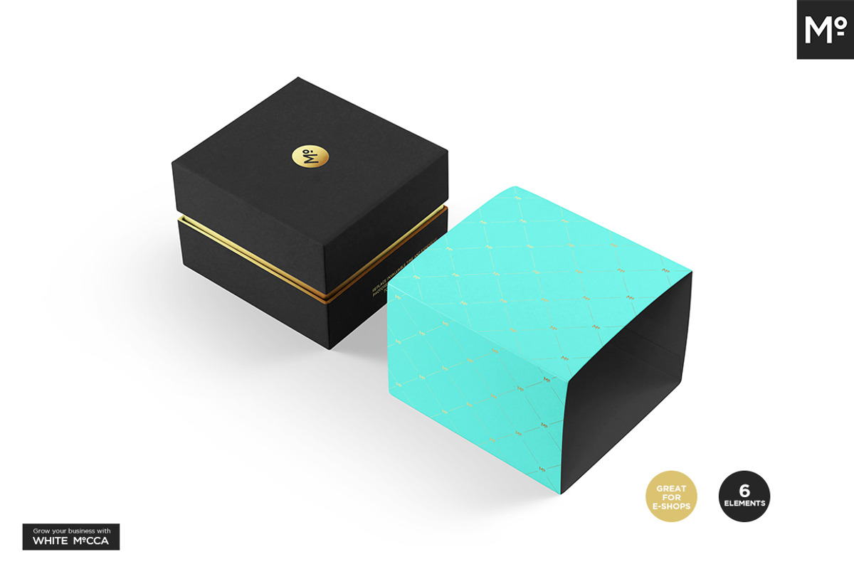 Jewelry Box Sets Mock-up, a Packaging Mockup by BlackMocca (Photo 21 of 36)