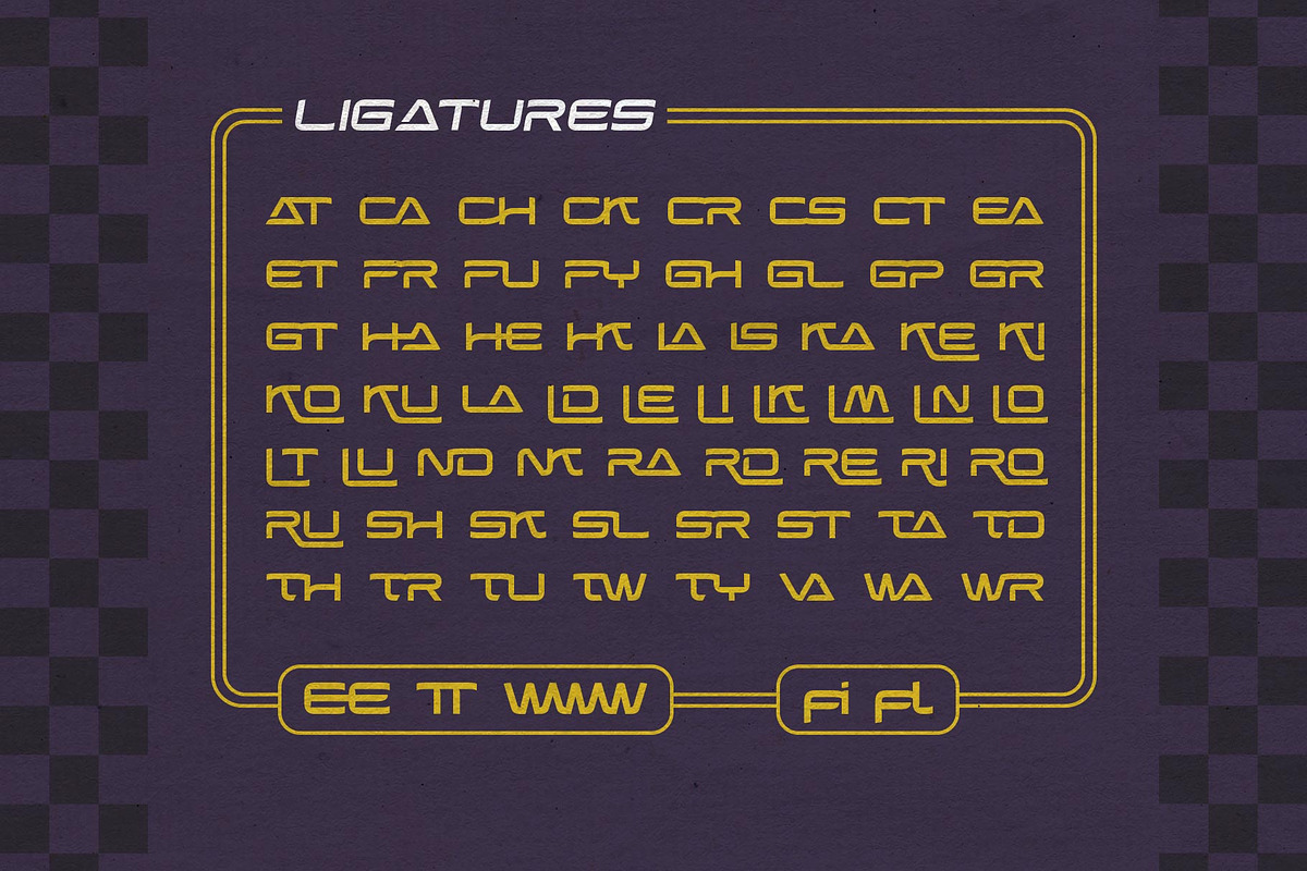 Two Race Typeface, a Sans Serif Font by alit design (Photo 7 of 15)