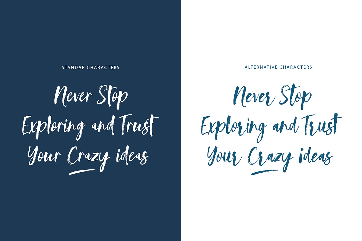 Butterffins, a Handwritten Font by Realtype (Photo 6 of 8)