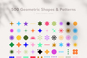 500 Geometric Shapes and Patterns, an Object Graphic by Artec Maison (Thumbnail 4 of 11)