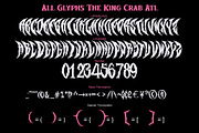 The King Crab, a Blackletter Font by BBtypeStudios (Thumbnail 11 of 12)