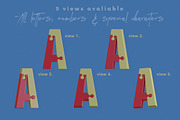 Color Puzzle - 3D Lettering, a Graphic by MIIM (Thumbnail 3 of 8)