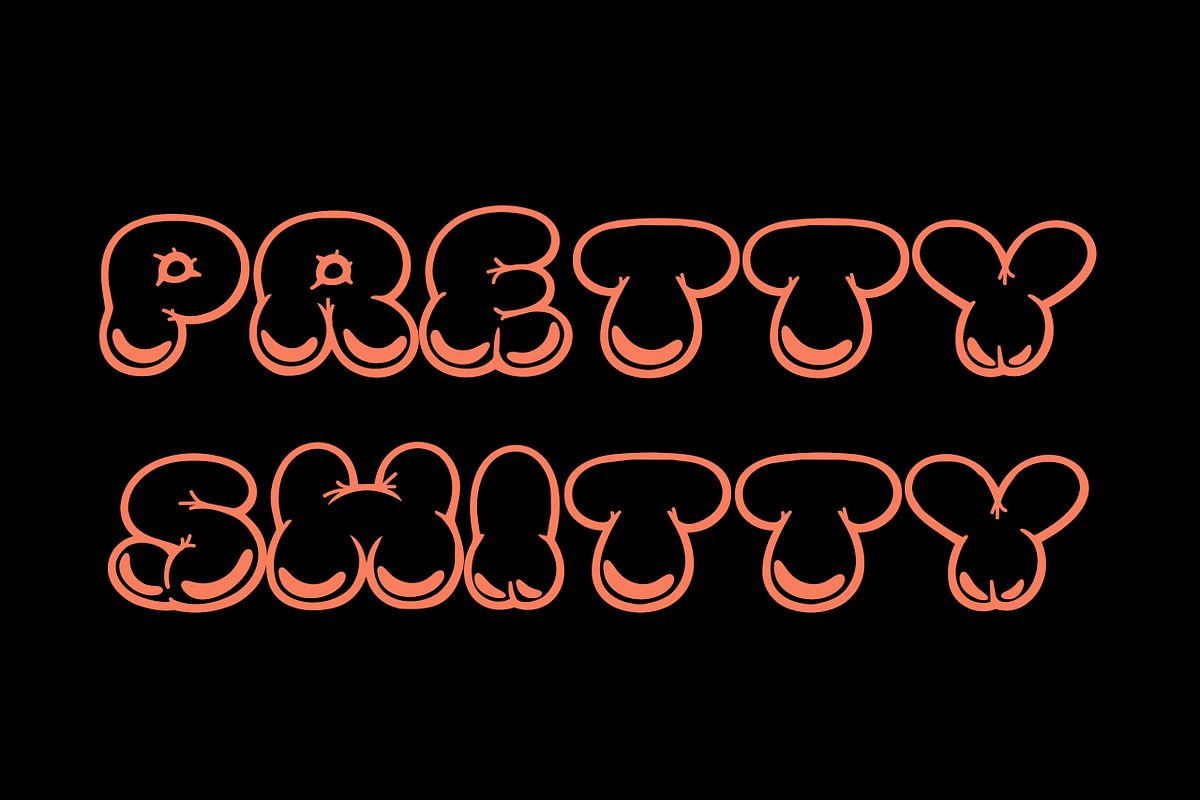 Booty Rockin' Font, a Handwritten Font by OMG IT'S LINDZ (Photo 3 of 6)
