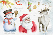 Magic Winter Watercolors, a Decorative Illustration by Eva Katerina (Thumbnail 6 of 9)