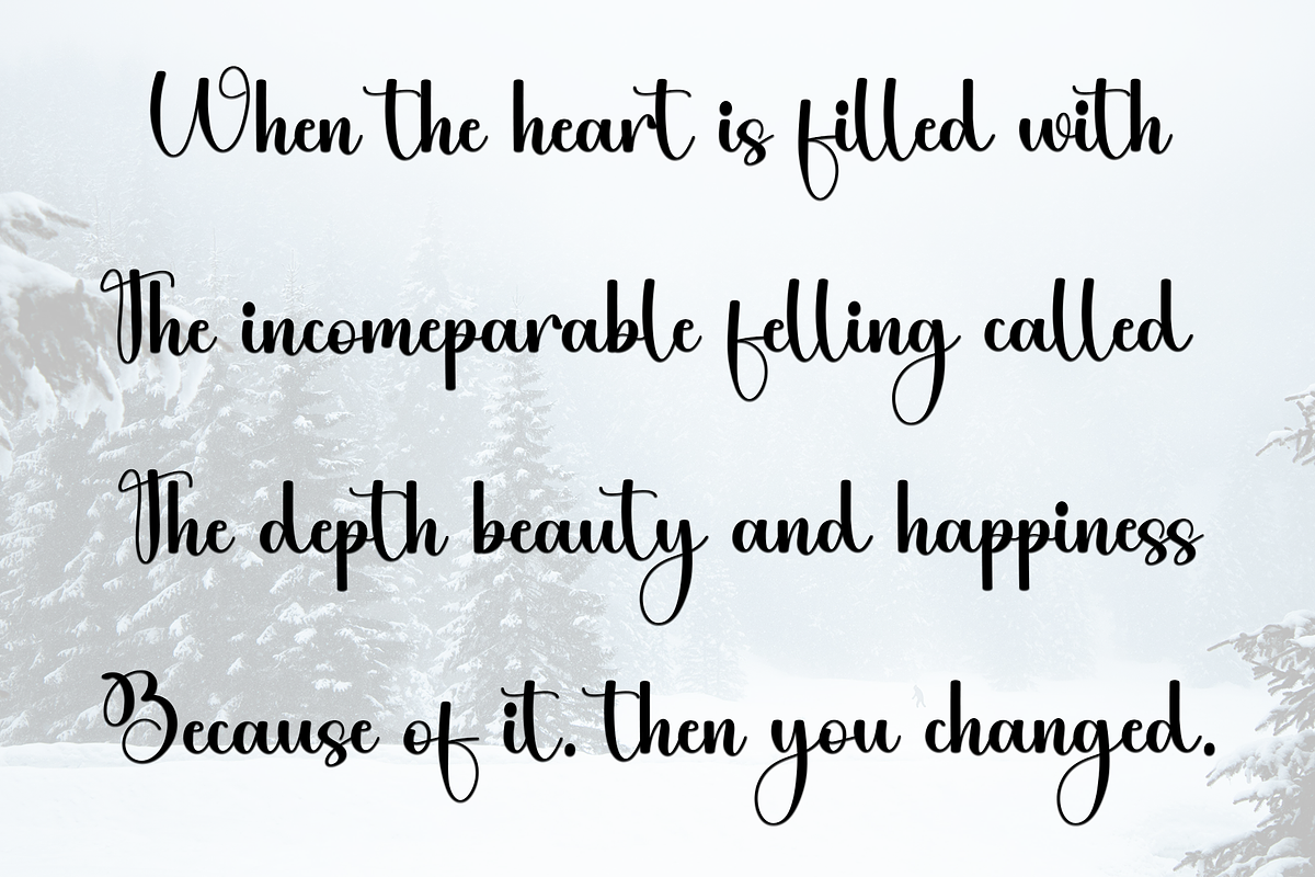 Butterfly, a Handwritten Font by InermediaSTUDIO (Photo 8 of 9)